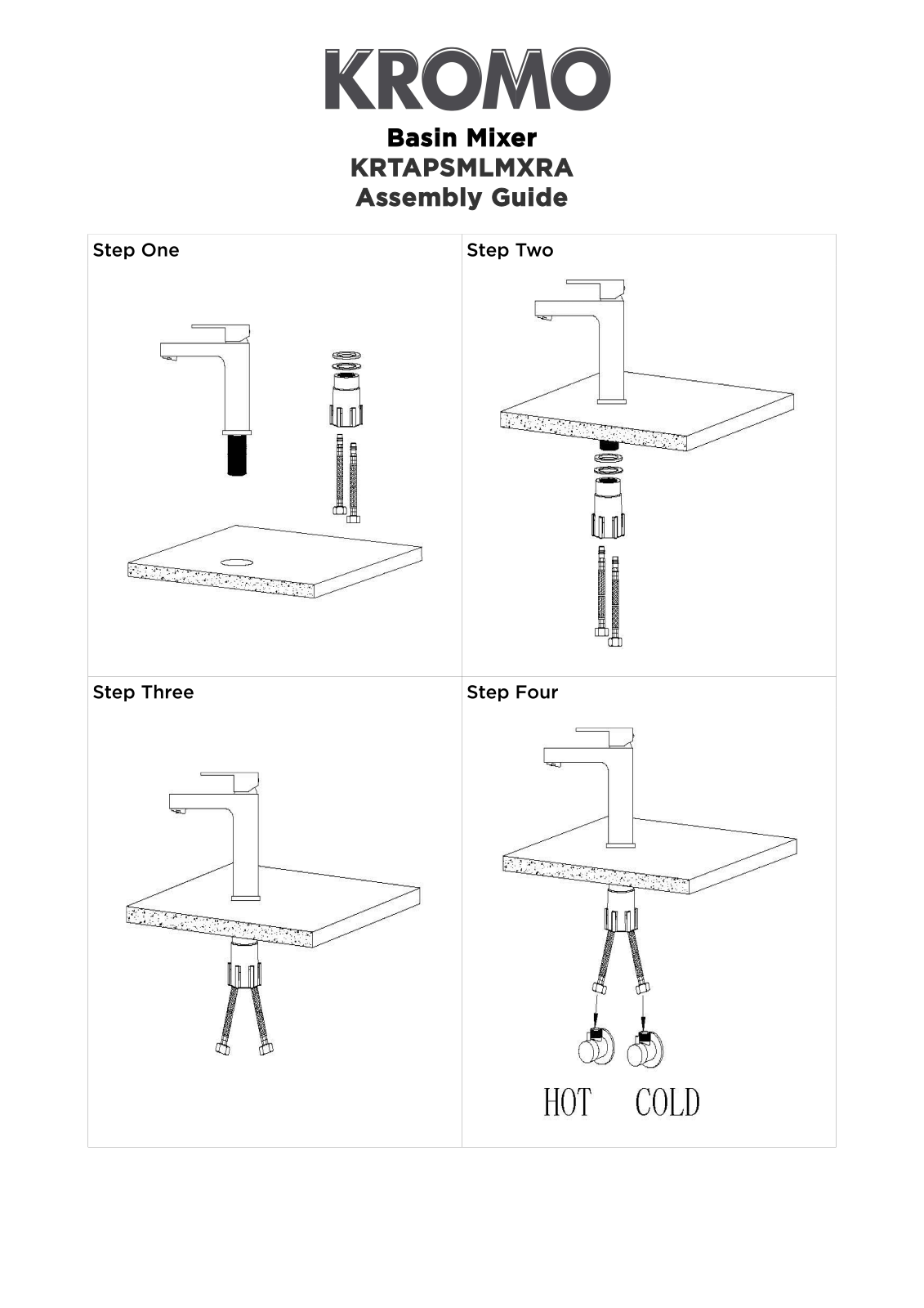 Kromo KRTAPSMLMXRA User Manual - ManualMachine.com