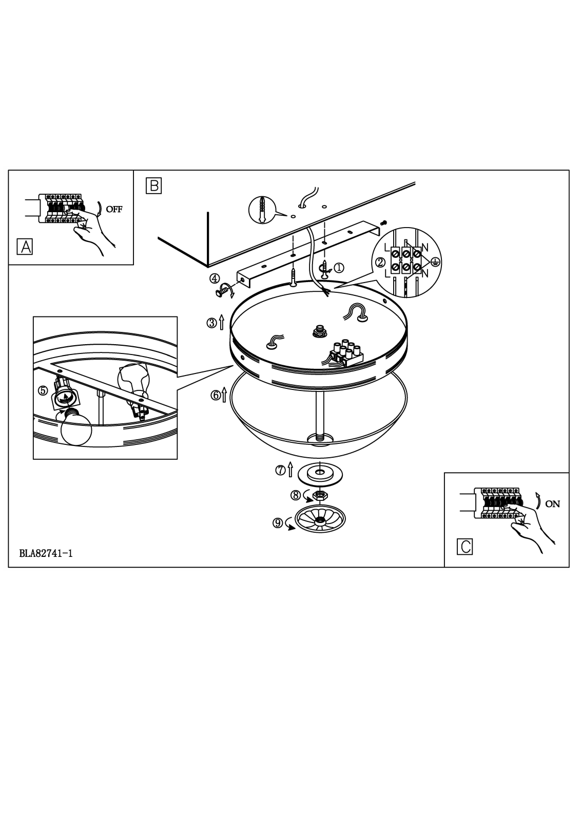 Eglo 82741 operation manual