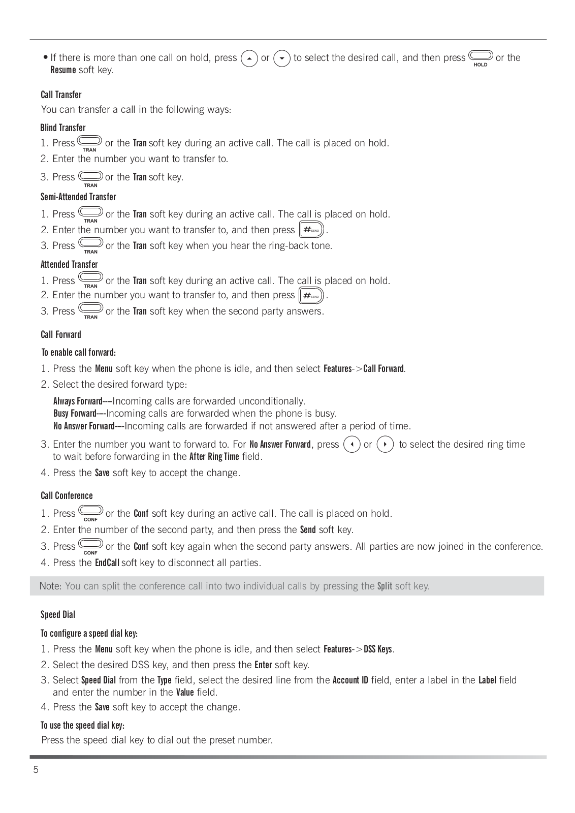 YEALINK T27P Users Manual