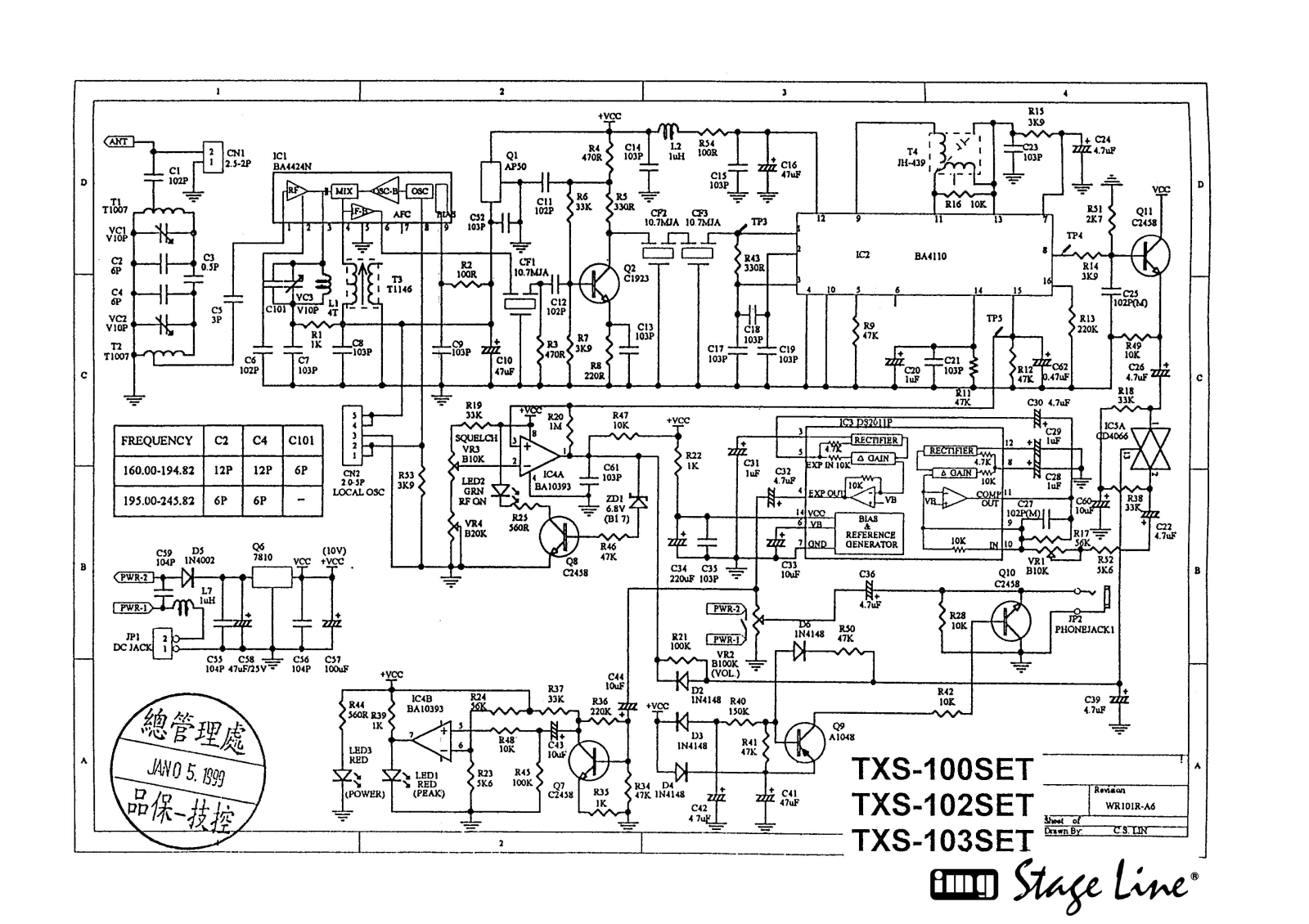 Stageline txs10x schematic - ManualMachine.com