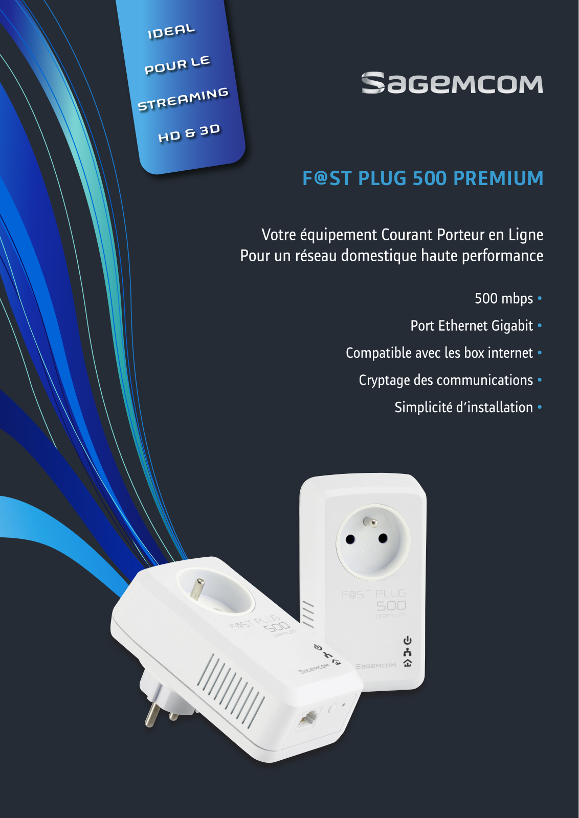 SAGEM F@ST PLUG 500 PREMIUM User Manual