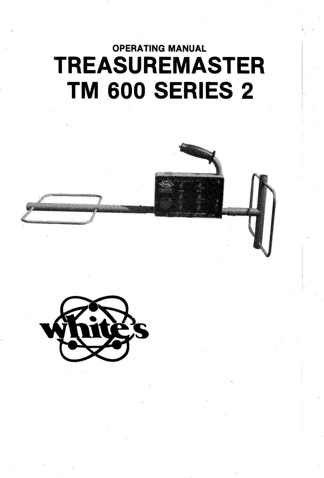 Whites Electronics TM 600 2 User Manual