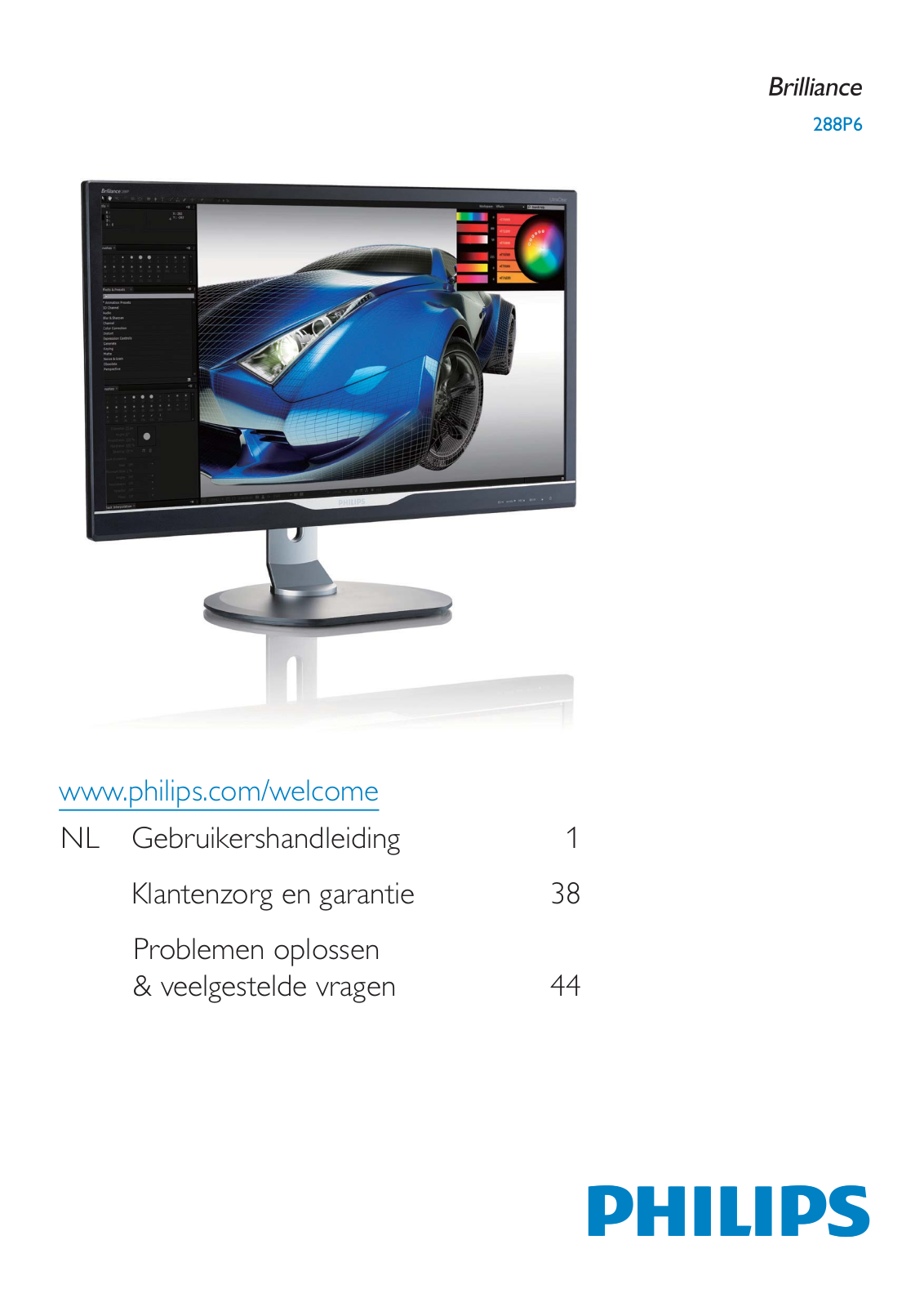 Philips 288P6 User guide