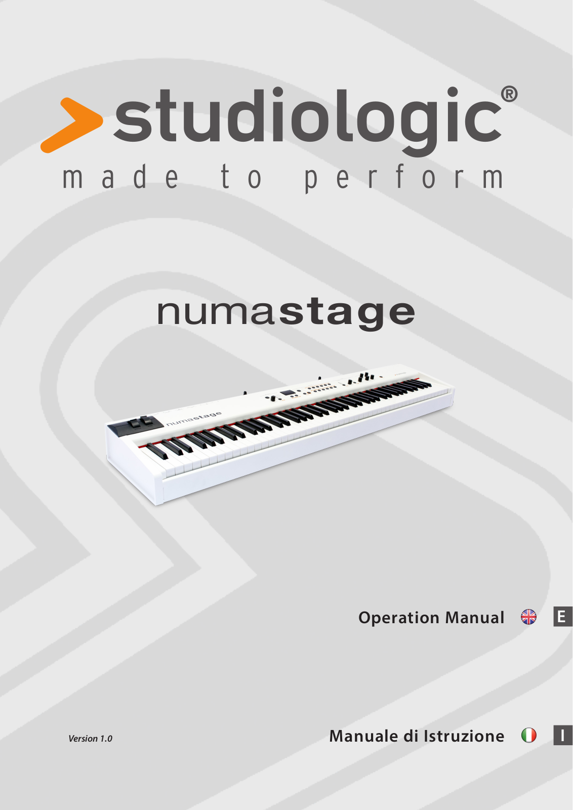 Studiologic Numa Stage User manual