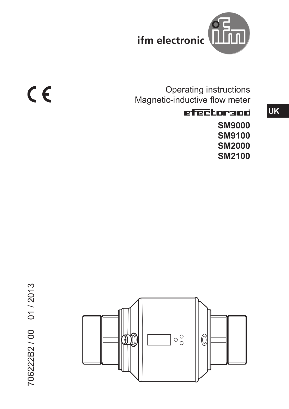 IFM Electronic SM9000, SM2100, SM2000, SM9100 Operating Instructions Manual