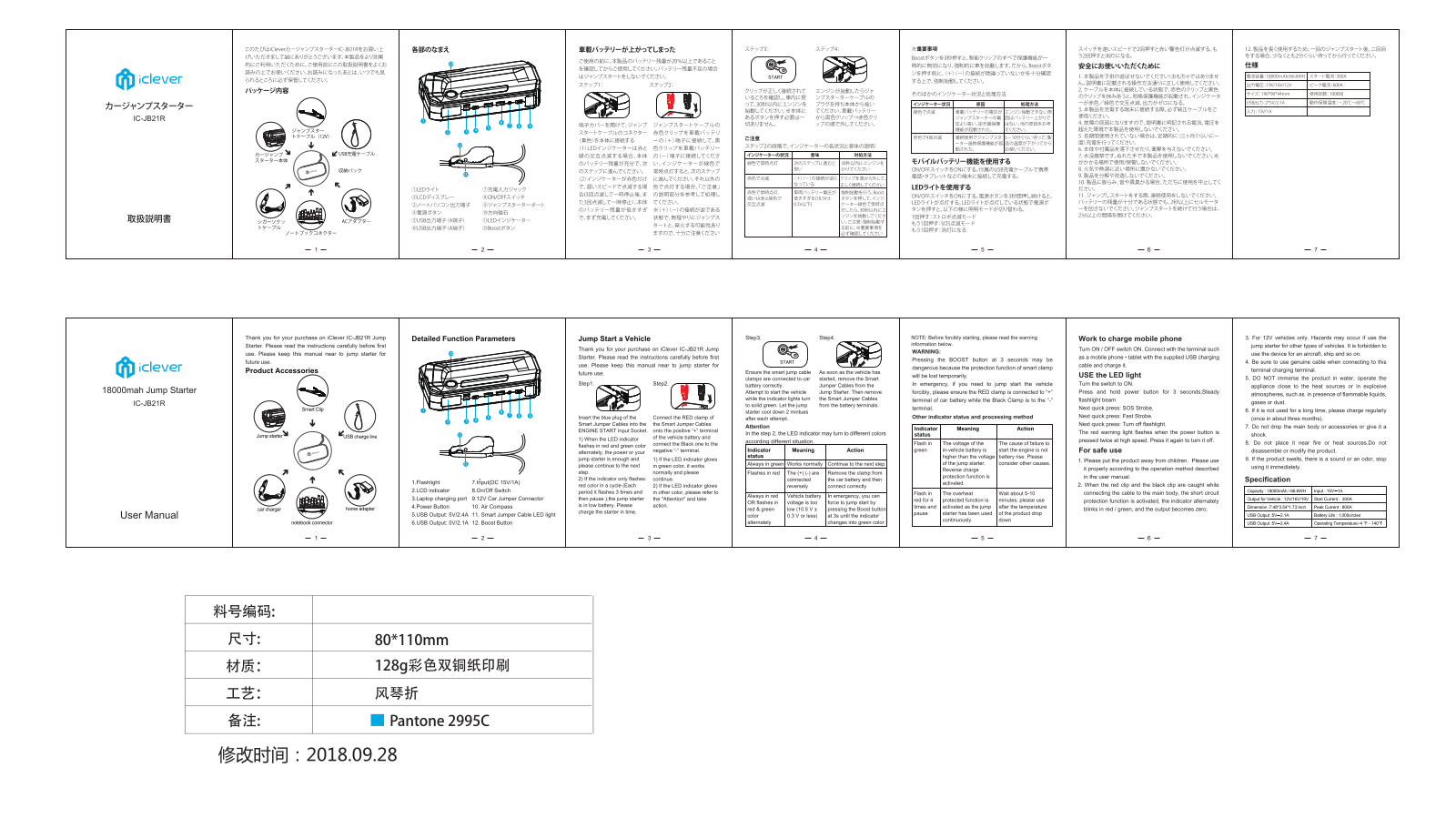 Iclever IC-JB21R User Manual