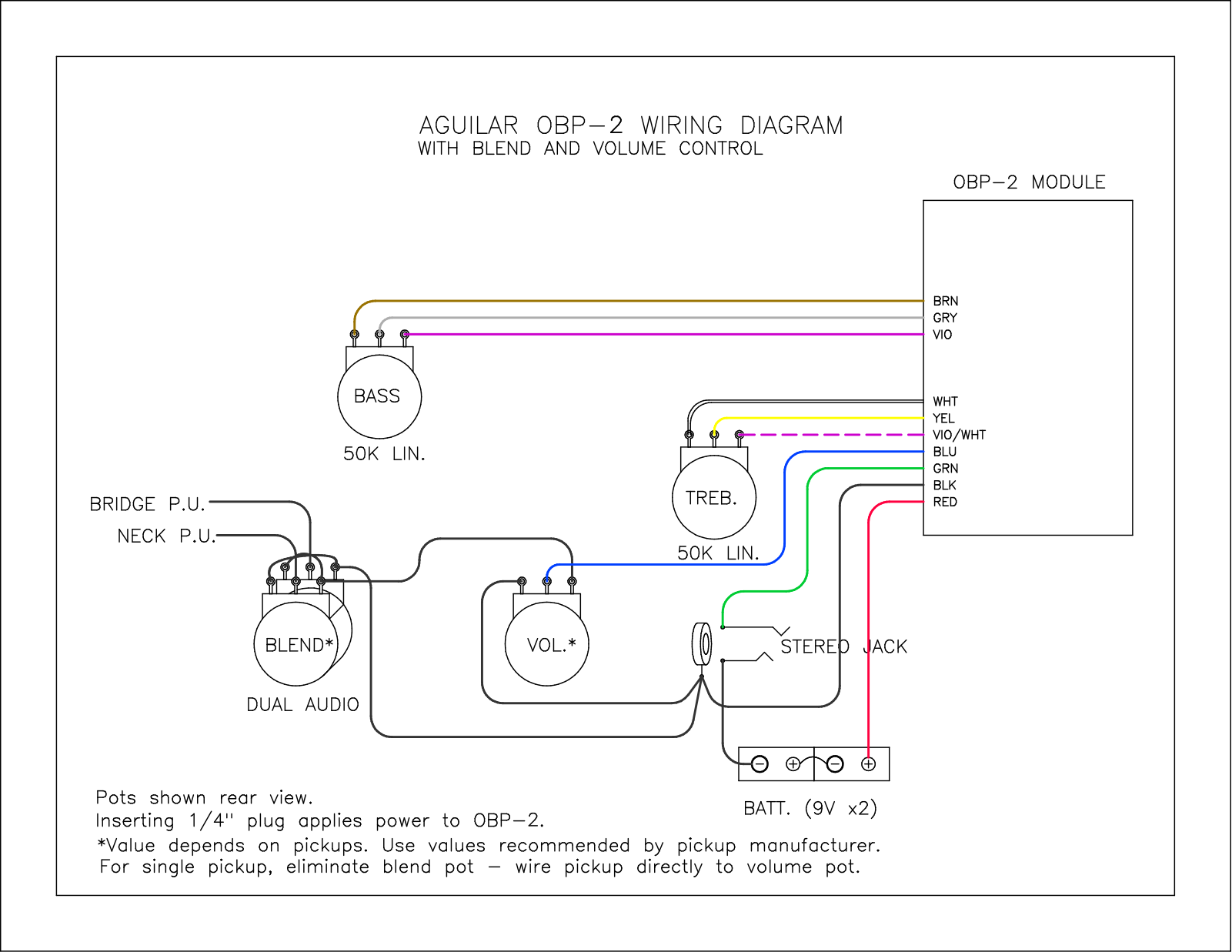 Aguilar obp 2 schematic