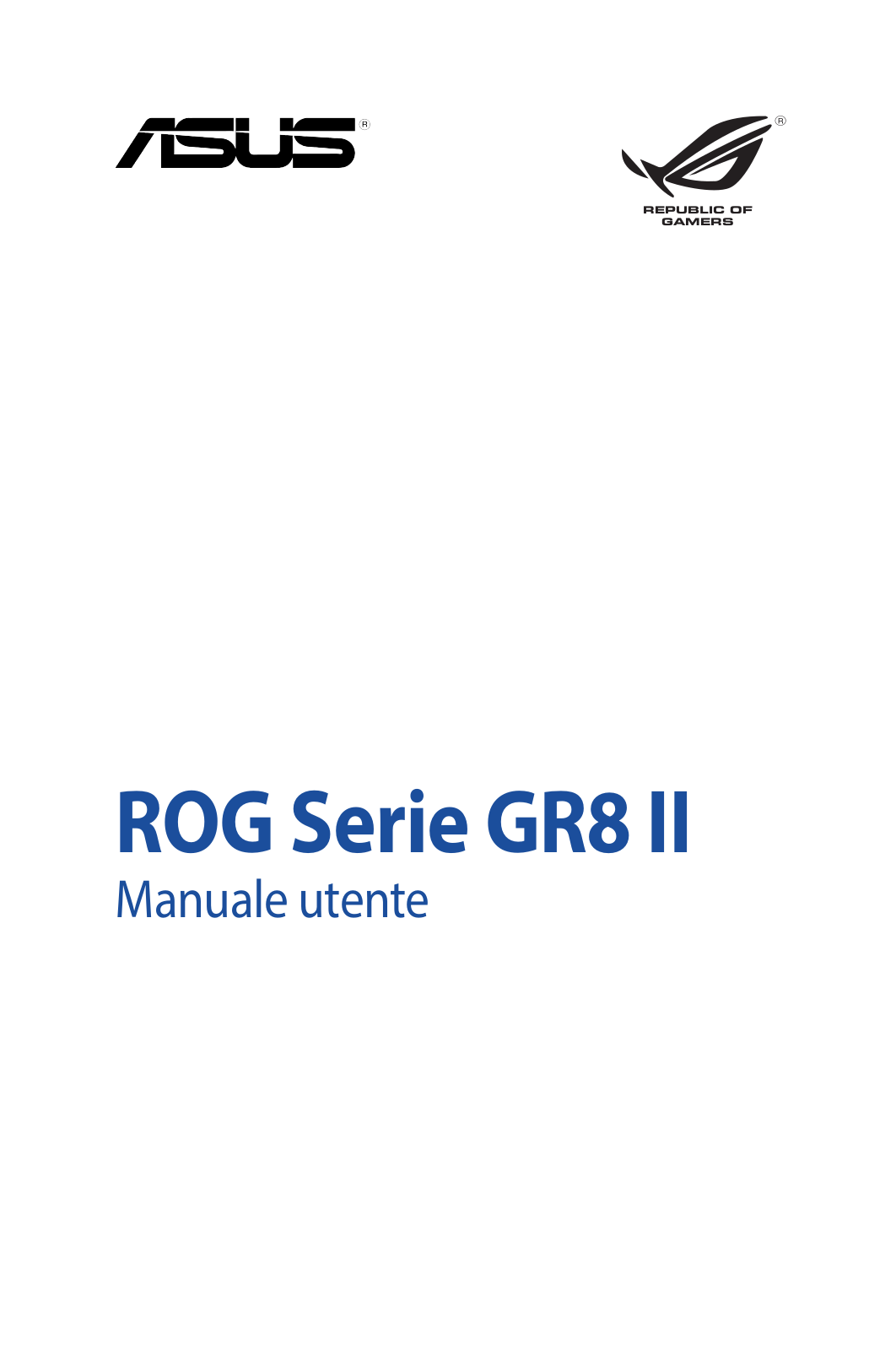 Asus GR8 II User’s Manual