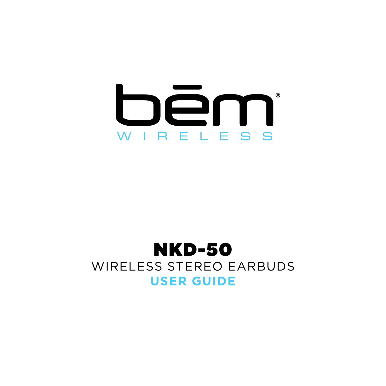 Bem wireless NKD 50 User Manual