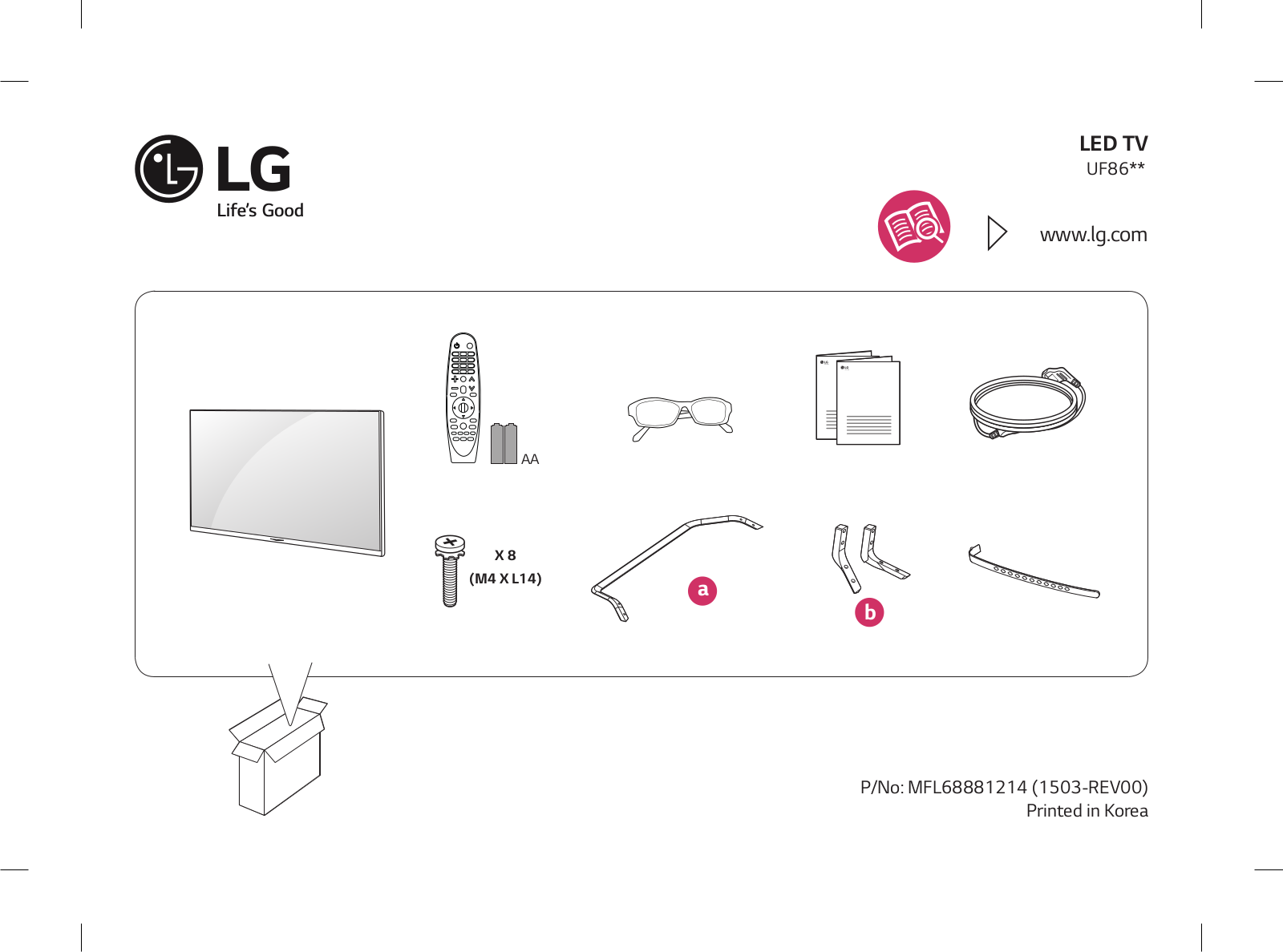 LG 55UF860T-TA User Guide