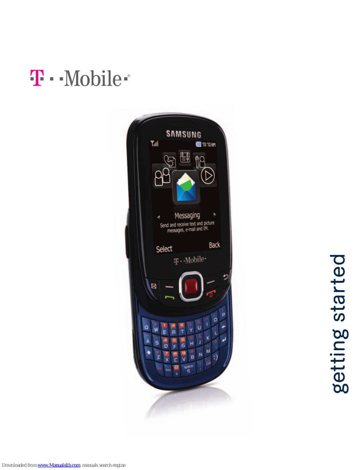 Samsung T359 Smiley, T-Mobile T359 Smiley Getting Started