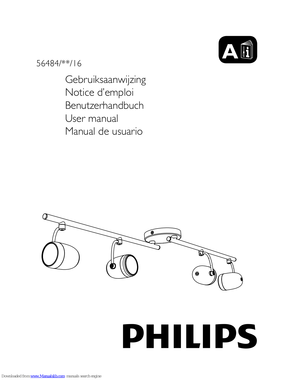 Philips 56484-31-16, 56484-43-16, 56484/**/16 User Manual