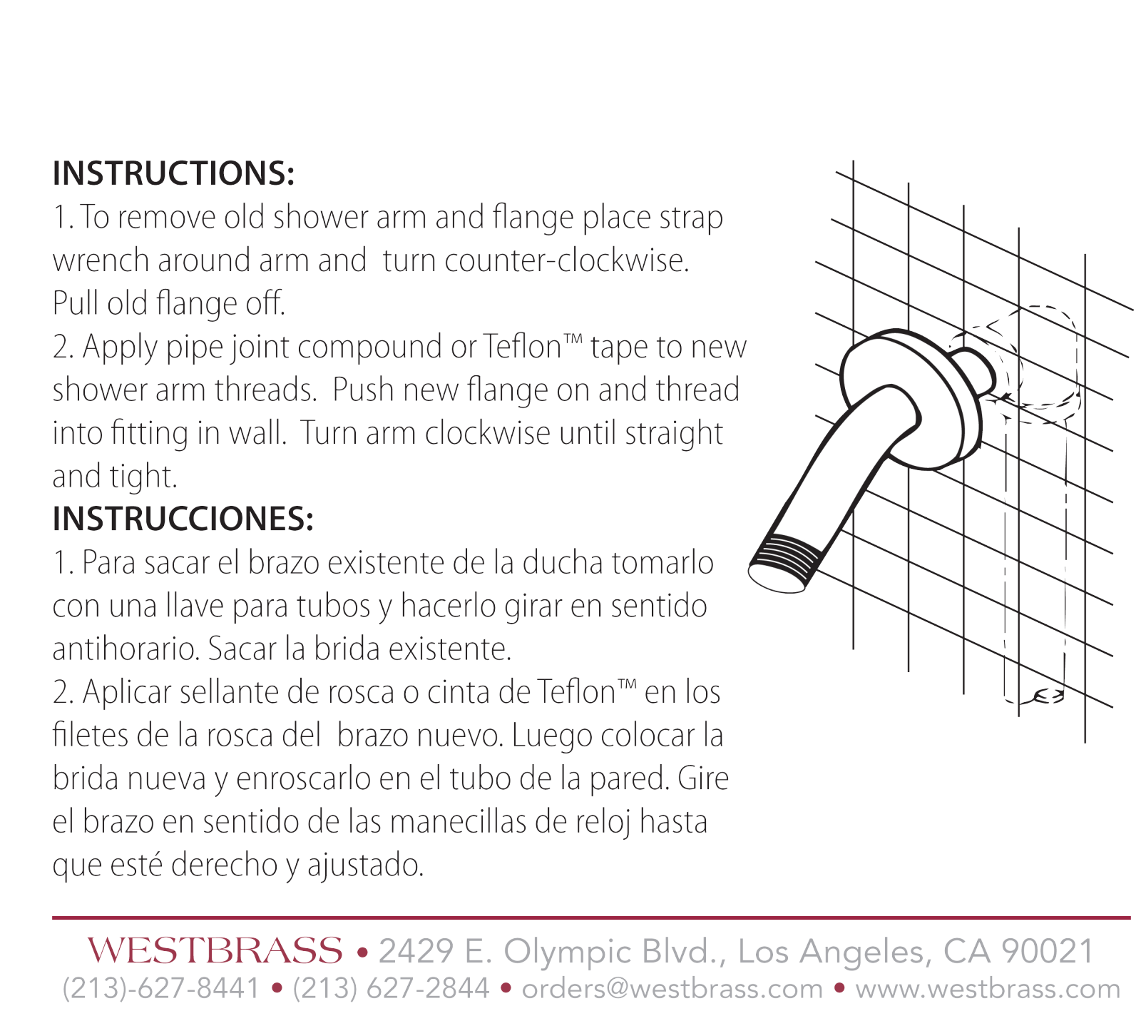 Westbrass WTB1151 Installation & Assembly - ManualMachine.com