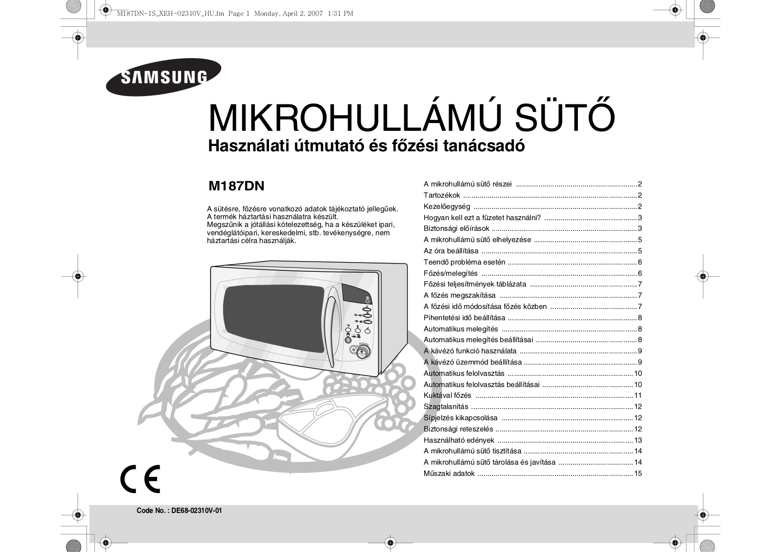 Samsung M187DN User Manual