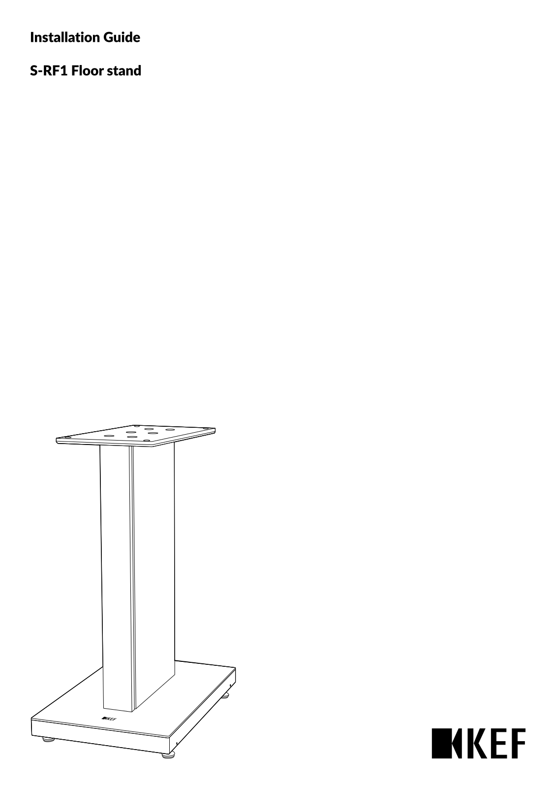 KEF S-RF1 User guide - ManualMachine.com