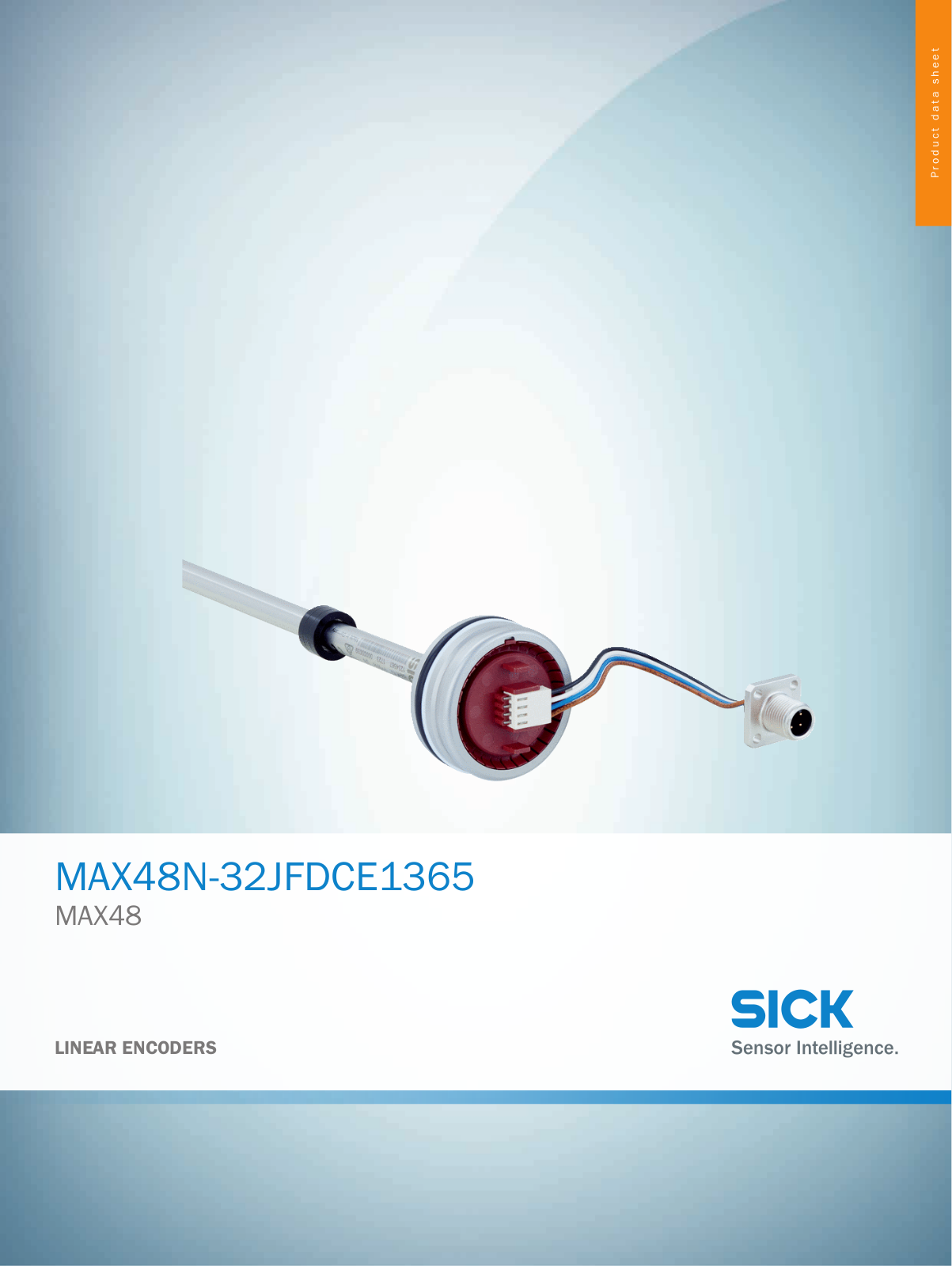 Sick MAX48N-32JFDCE1365 Data Sheet