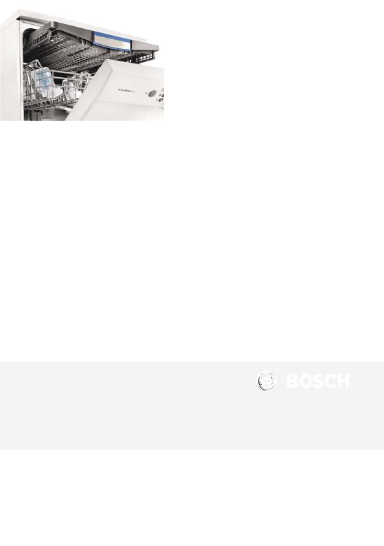 Bosch SPS66TI01E User Manual