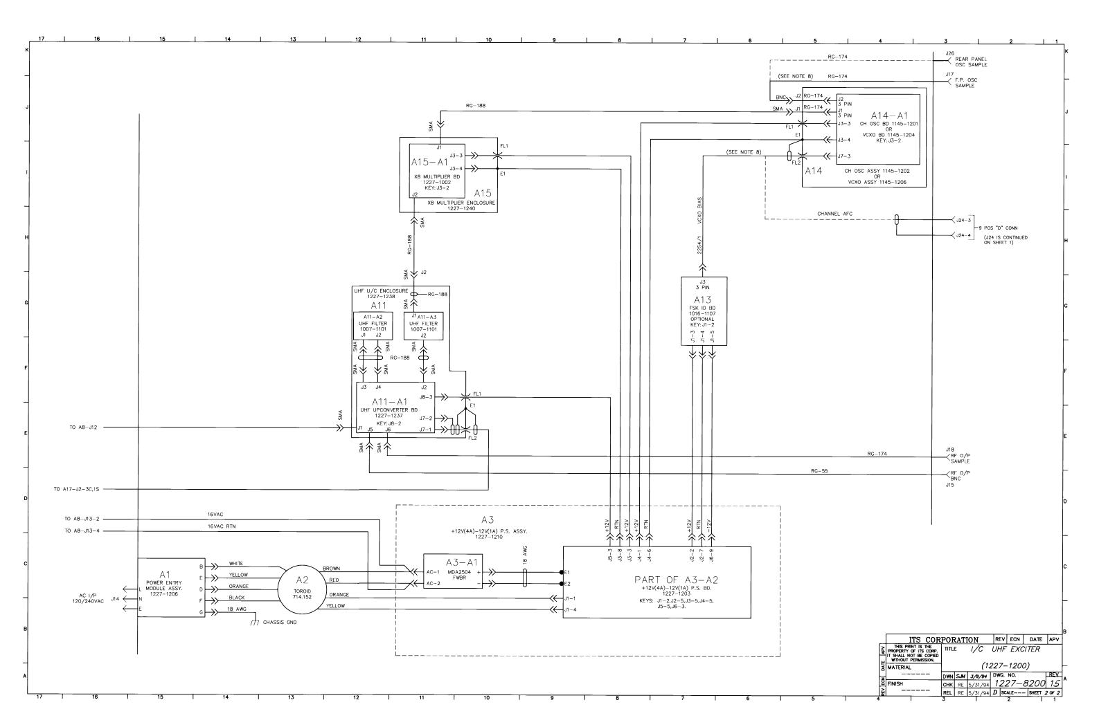 UBS Axcera 835-3 Appendix A Drawing