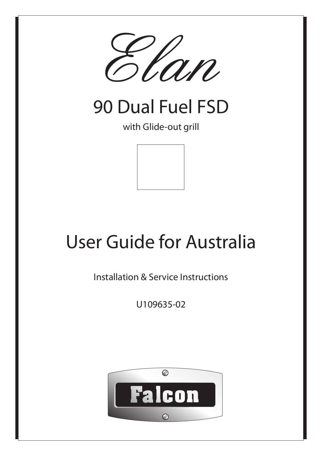 Falcon ELAS90DFBL User Manual