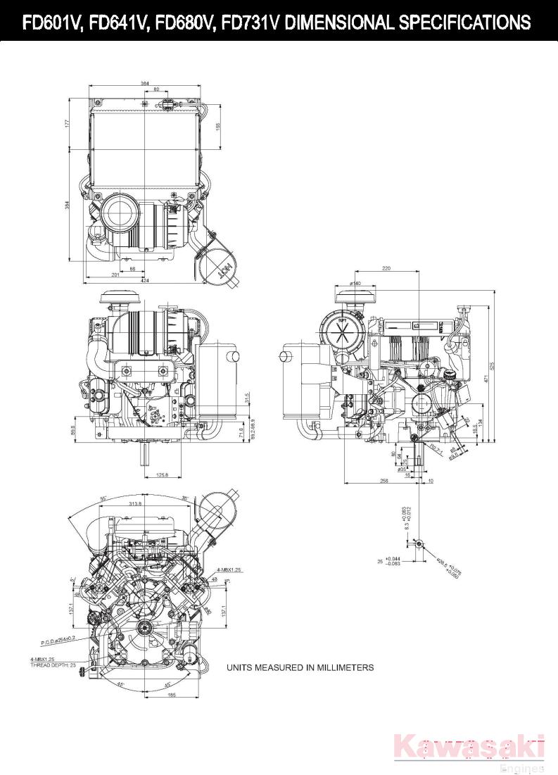 Kawasaki FD731V User Manual