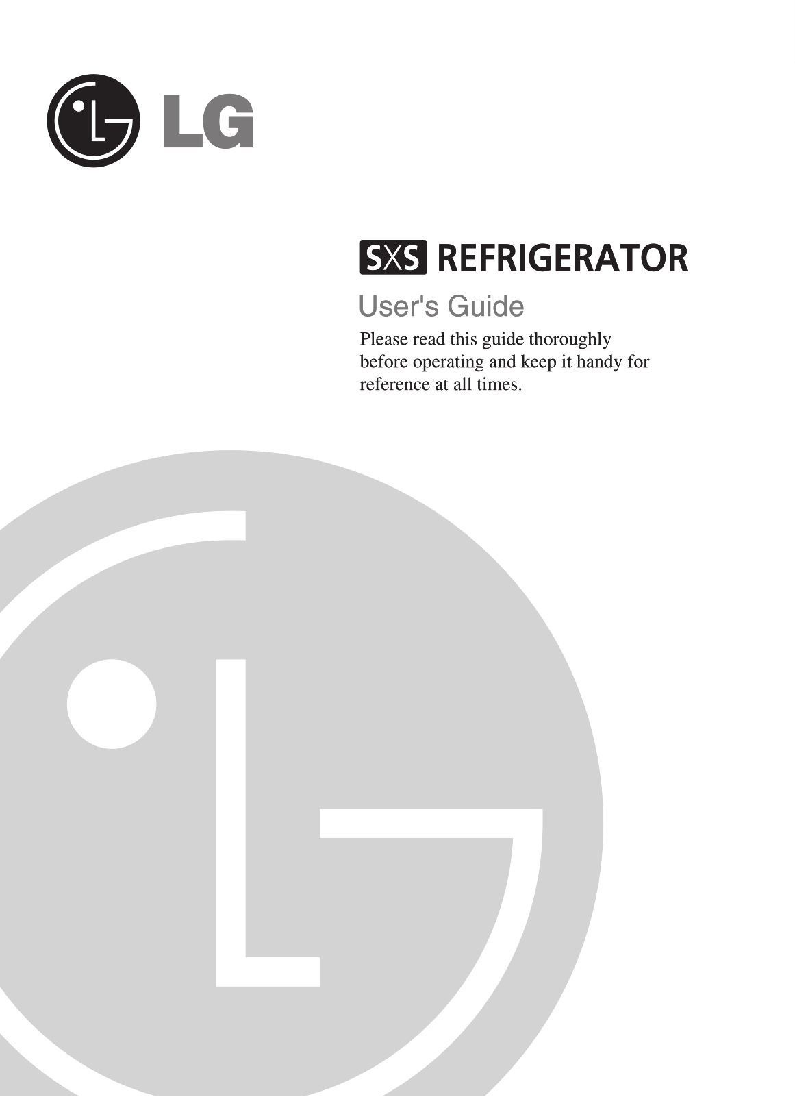 LG GC-B207WTQA Owner’s Manual