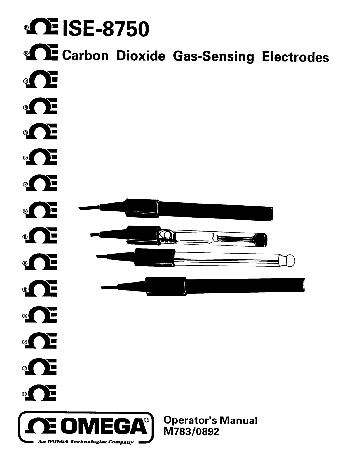 Omega Products ISE-8750 Installation  Manual