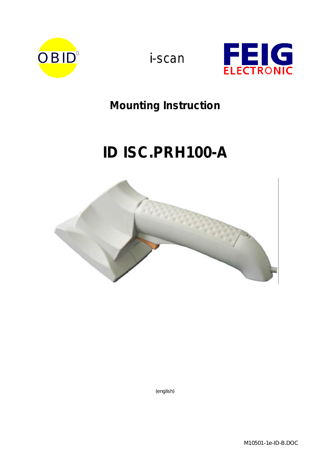 Feig Electronic PRH100 User Manual