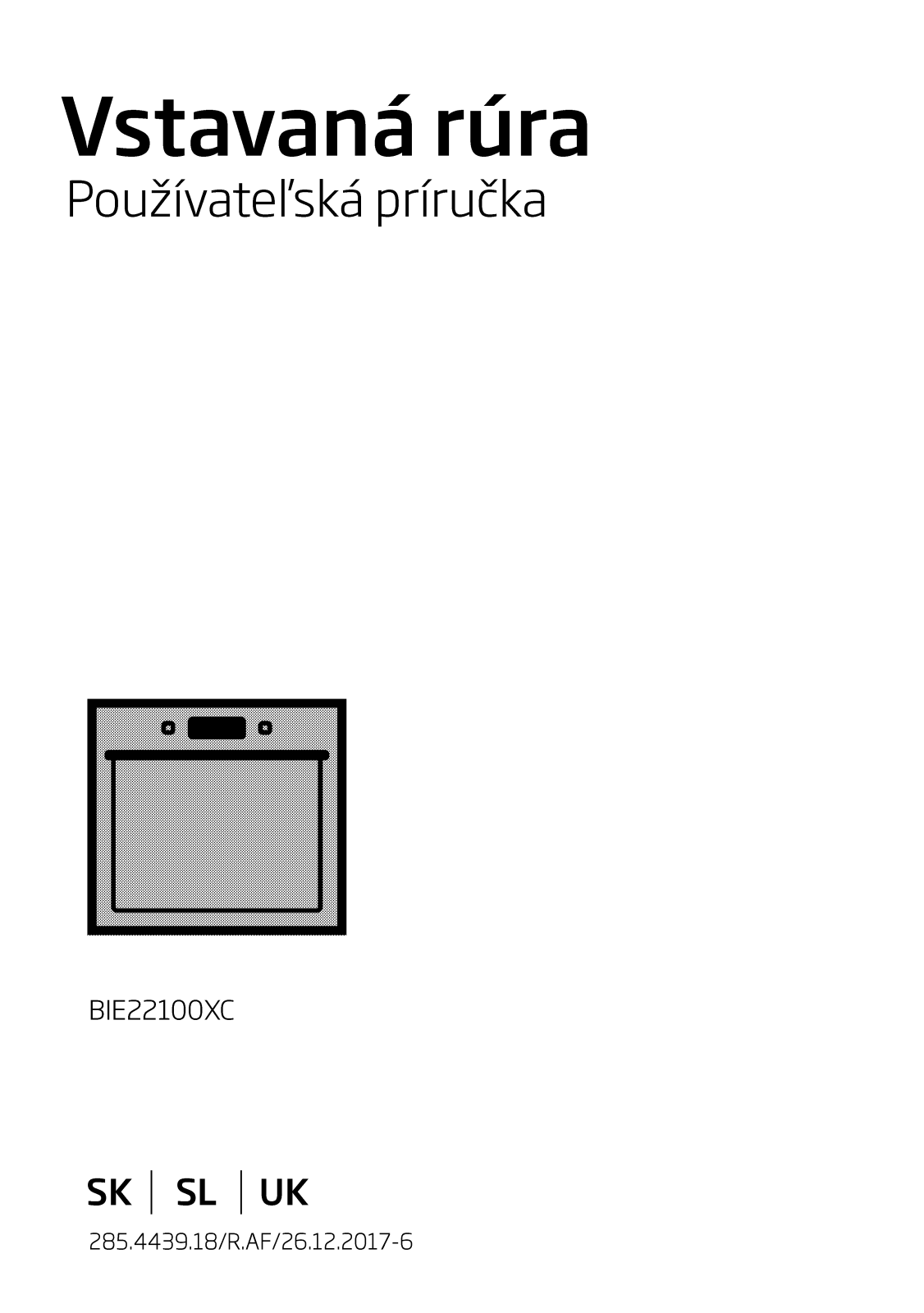 Beko BIE22100XC User manual