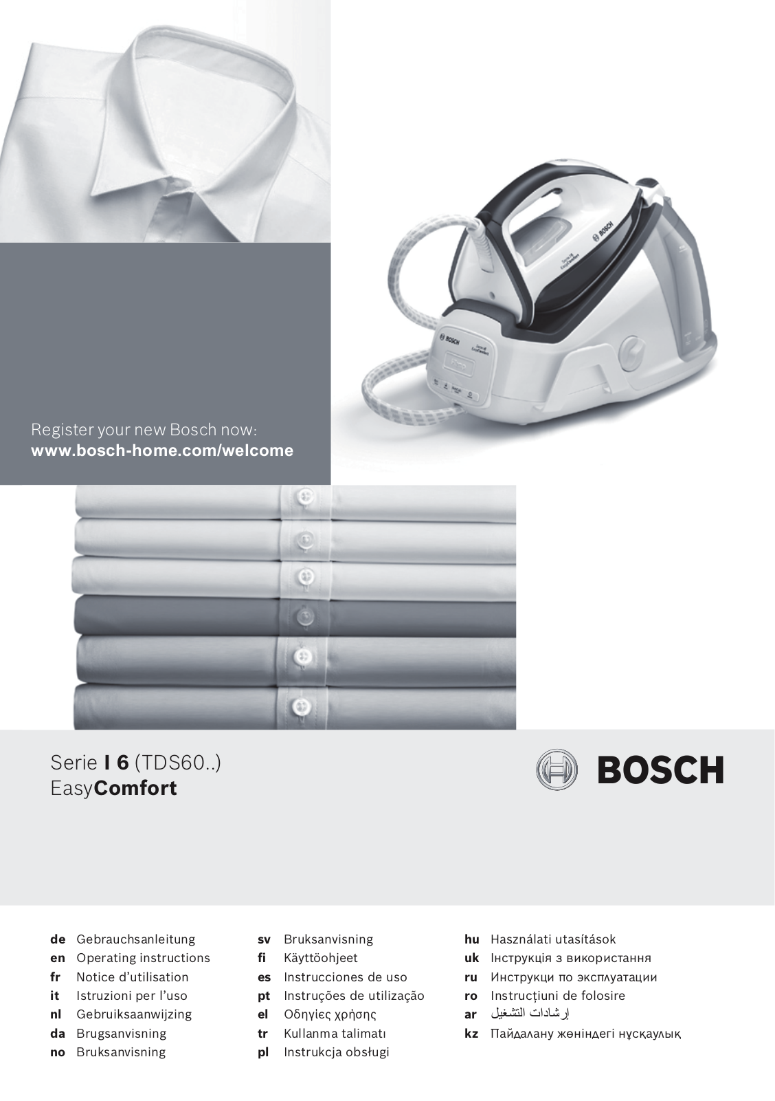 Bosch TDS 6010 User Manual