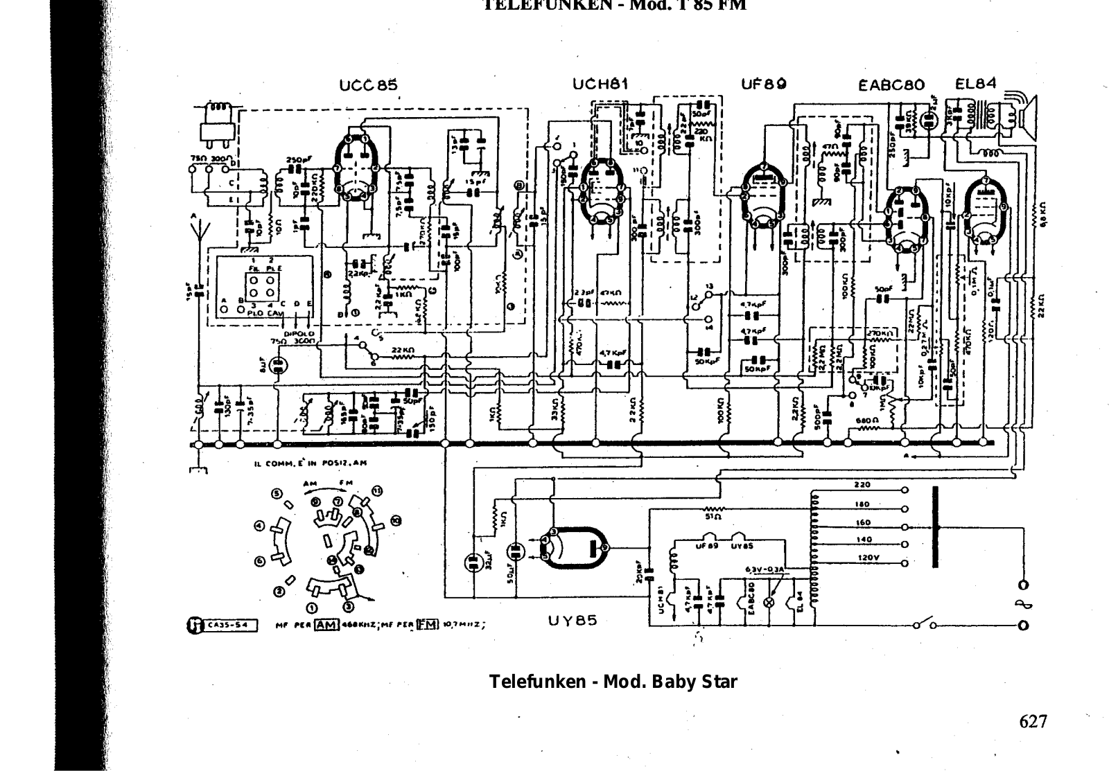 Telefunken Baby-Star Schematic