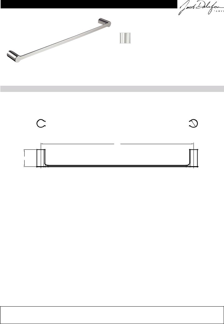 Jacob Delafon EO SINGULIER 15205D-CP Datasheet