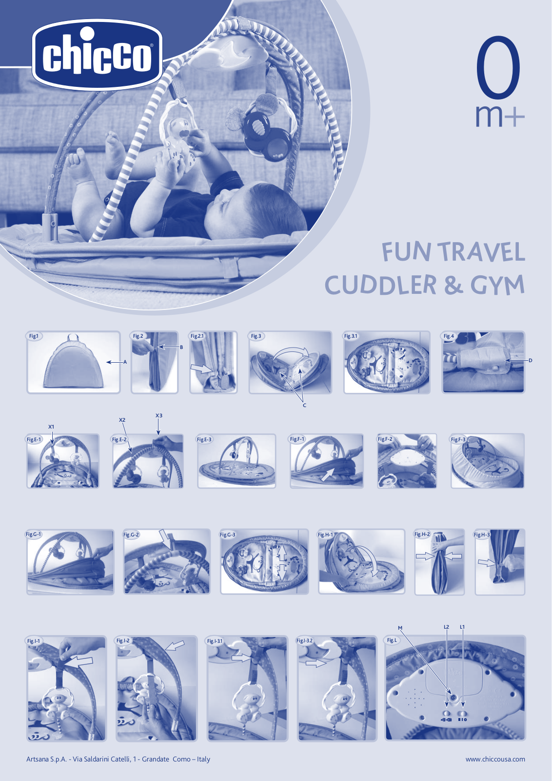 Chicco Fun Travel Activity Nest Owner's Manual