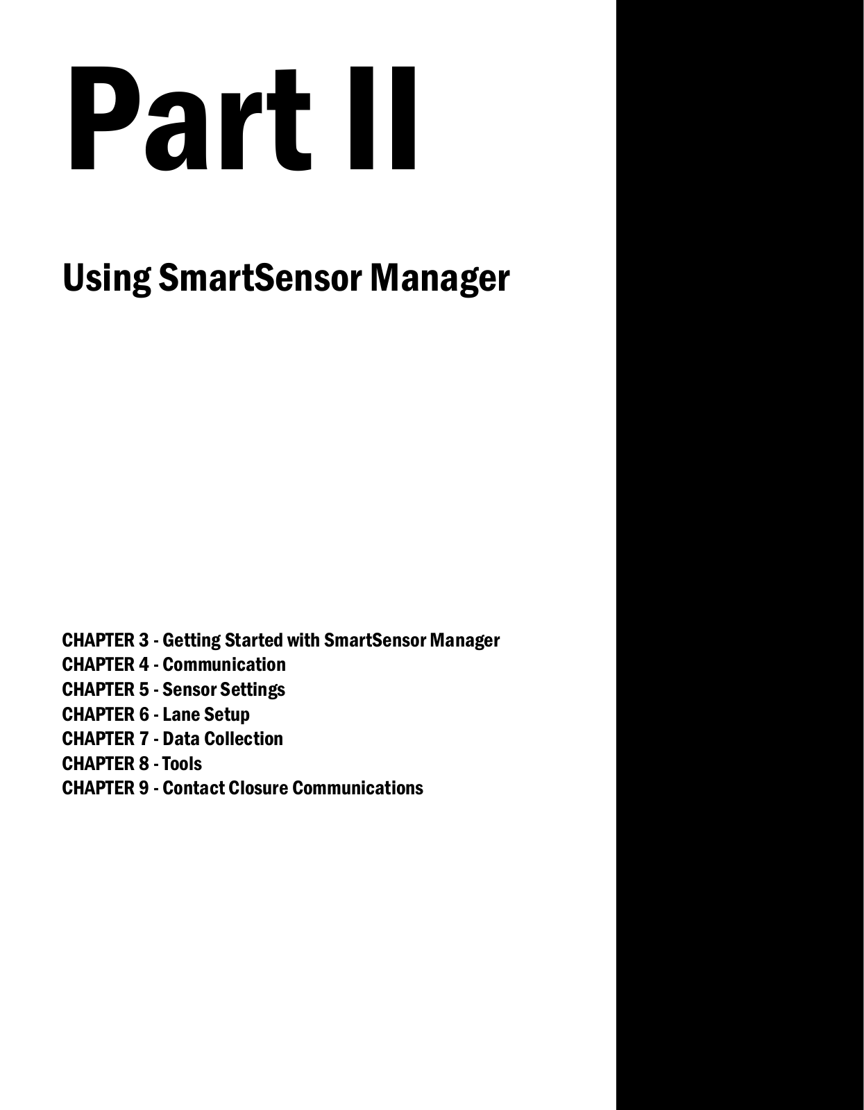 Wavetronix SS105V Users Manual