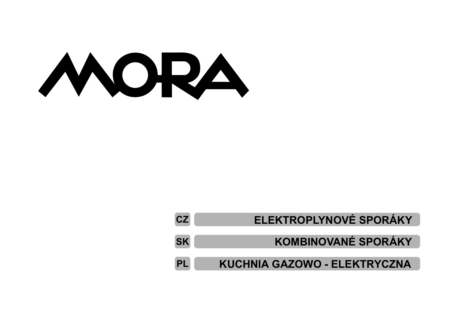 Mora KS 242 GBR User Manual