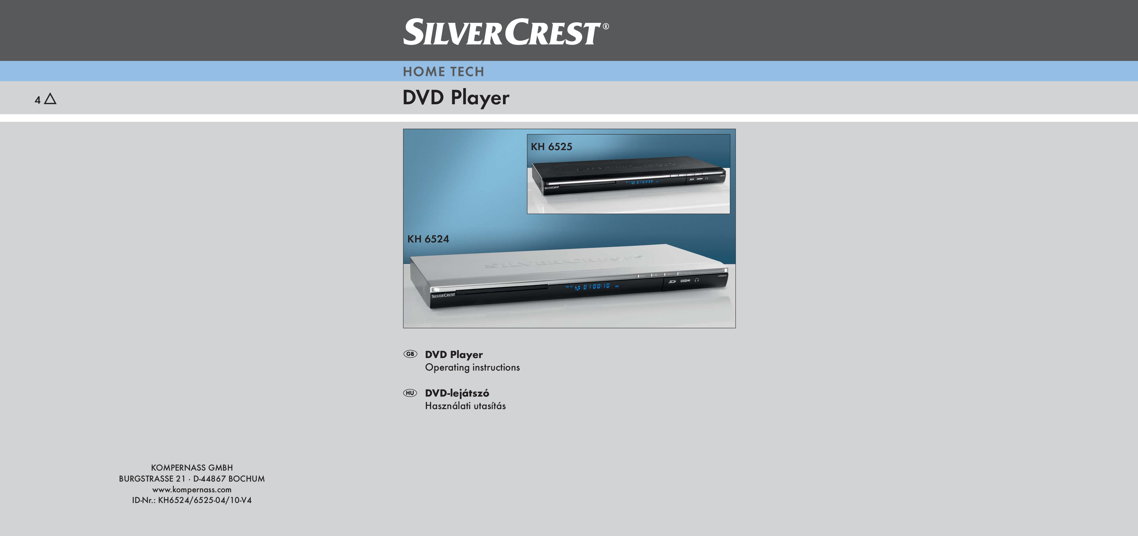 Silvercrest KH 6524, KH 6525 User Manual