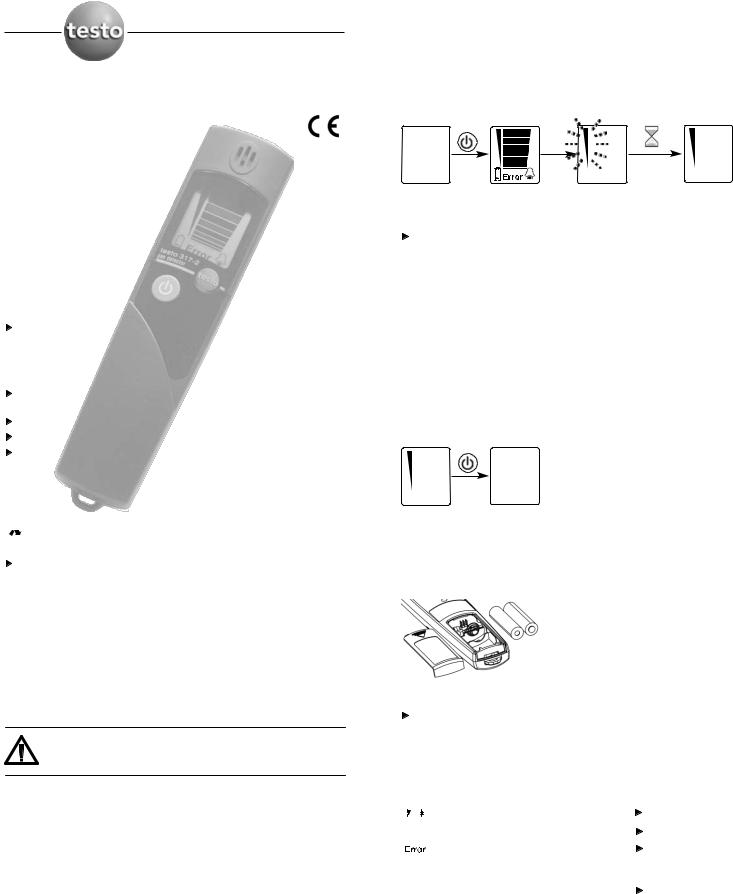 testo 317-2 User guide