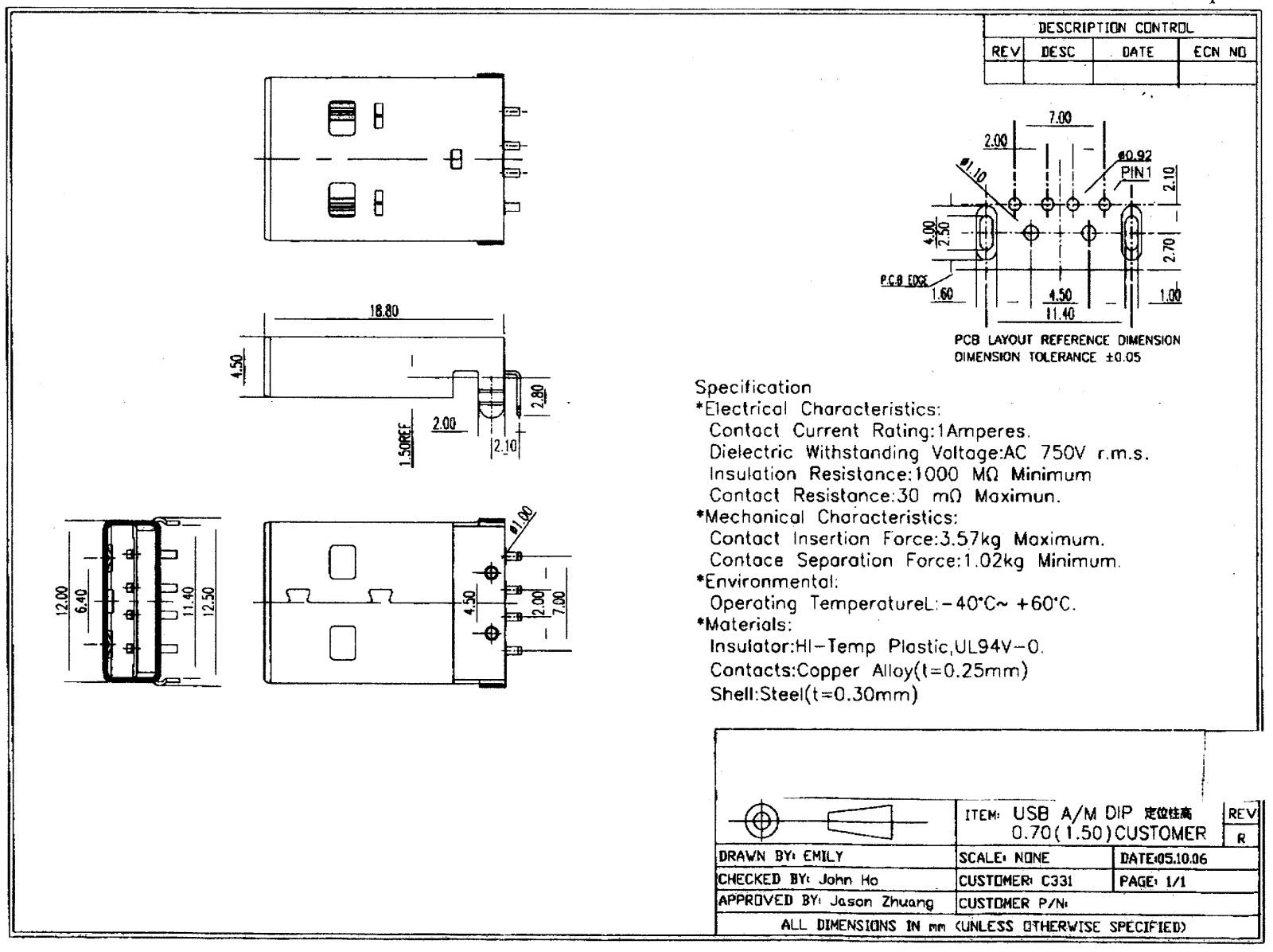 Datasheet USB AWF Datasheet (FREI) - ManualMachine.com