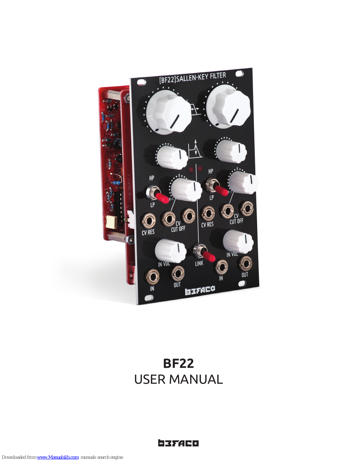 Befaco BF22 User Manual - ManualMachine.com