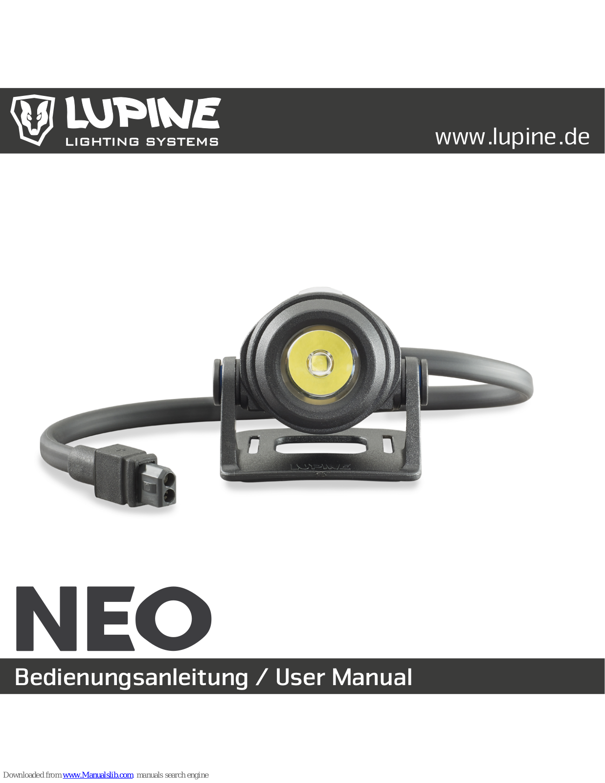 Lupine NEO User Manual