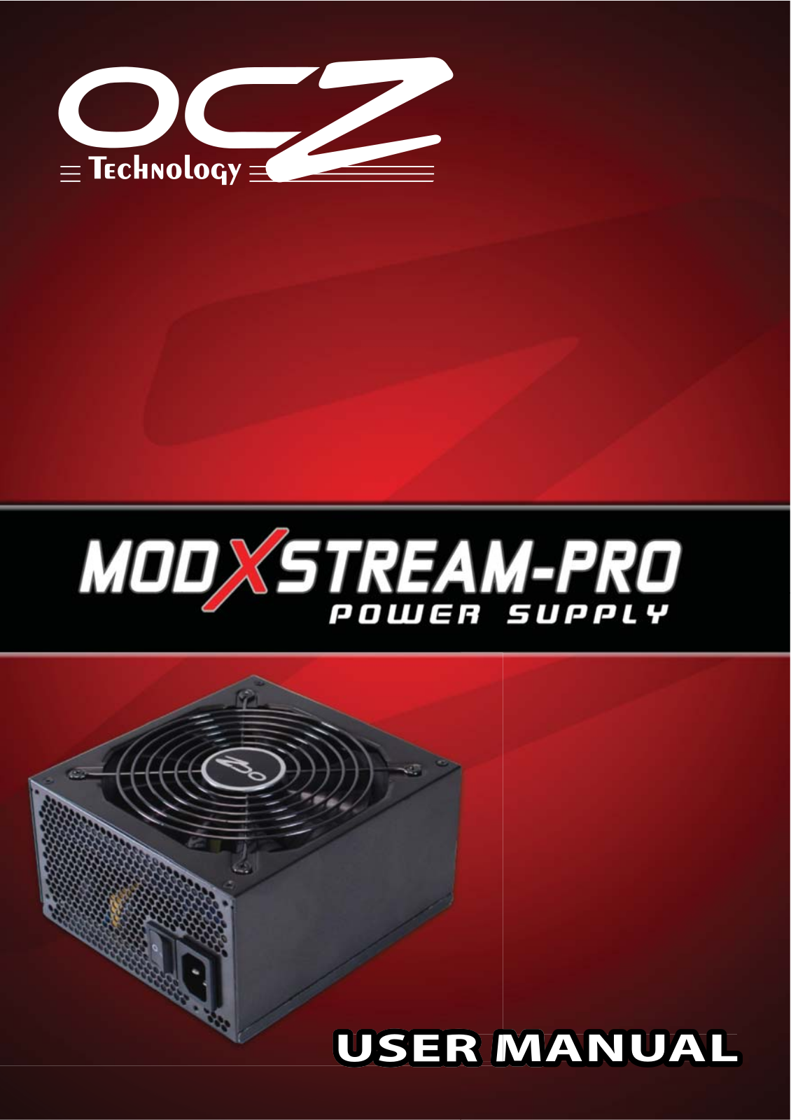 OCZ ModXStream Pro 600W User Manual