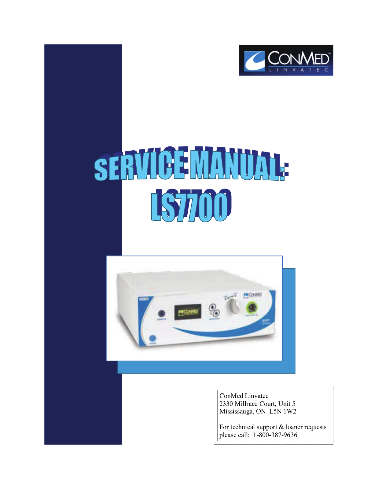 ConMed ls7700 User guide - ManualMachine.com