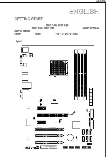 MSI 770T-C45, K9A2 Neo2, 770T-C35 User Manual