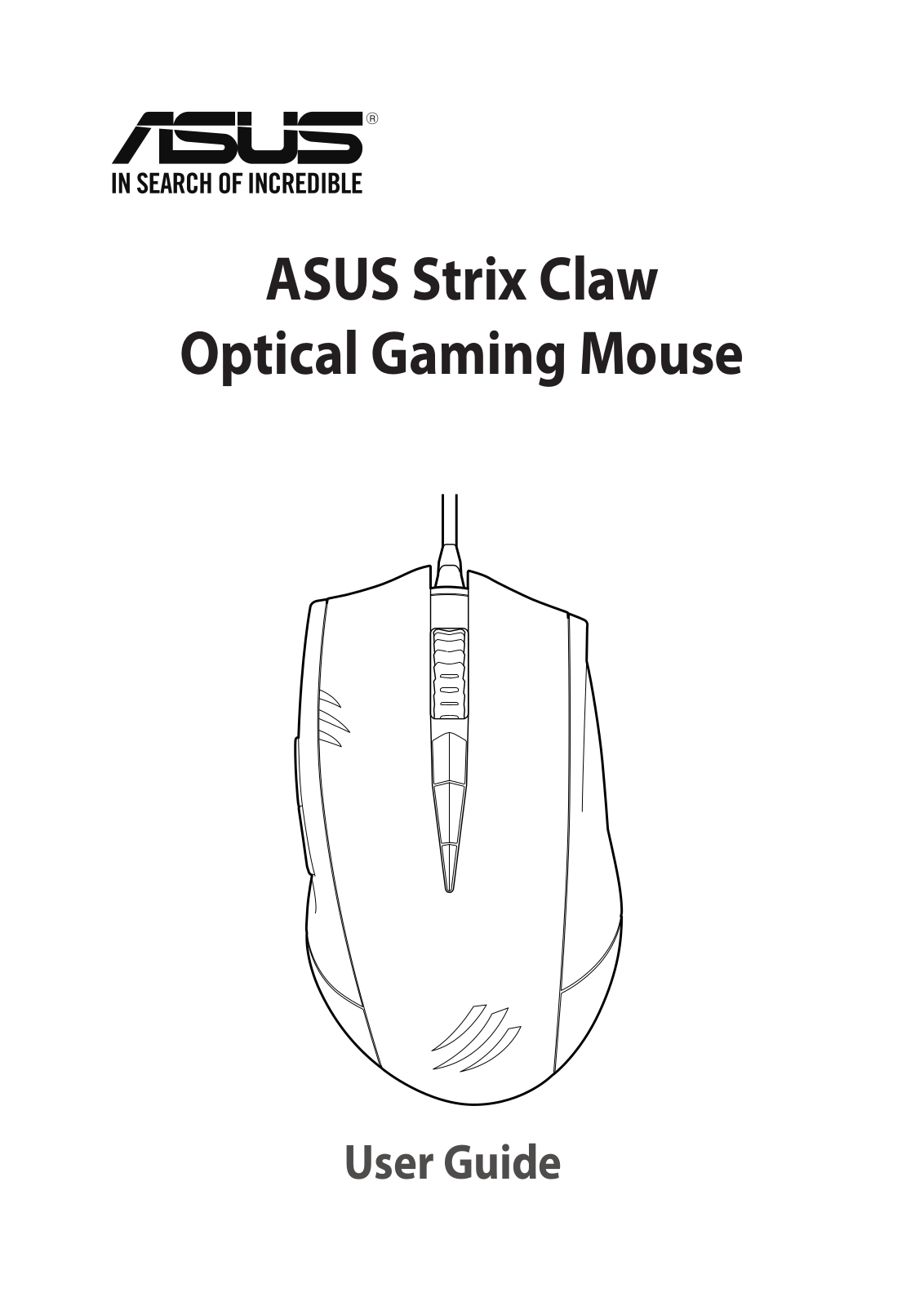 Asus STRIX CLAW User’s Manual