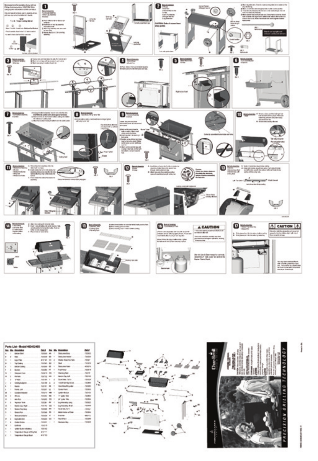 Charbroil 463452405 Owner's Manual