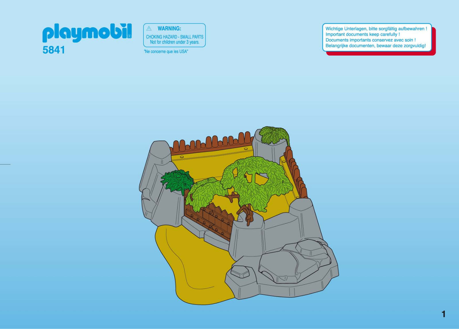 Playmobil 5841 Instructions