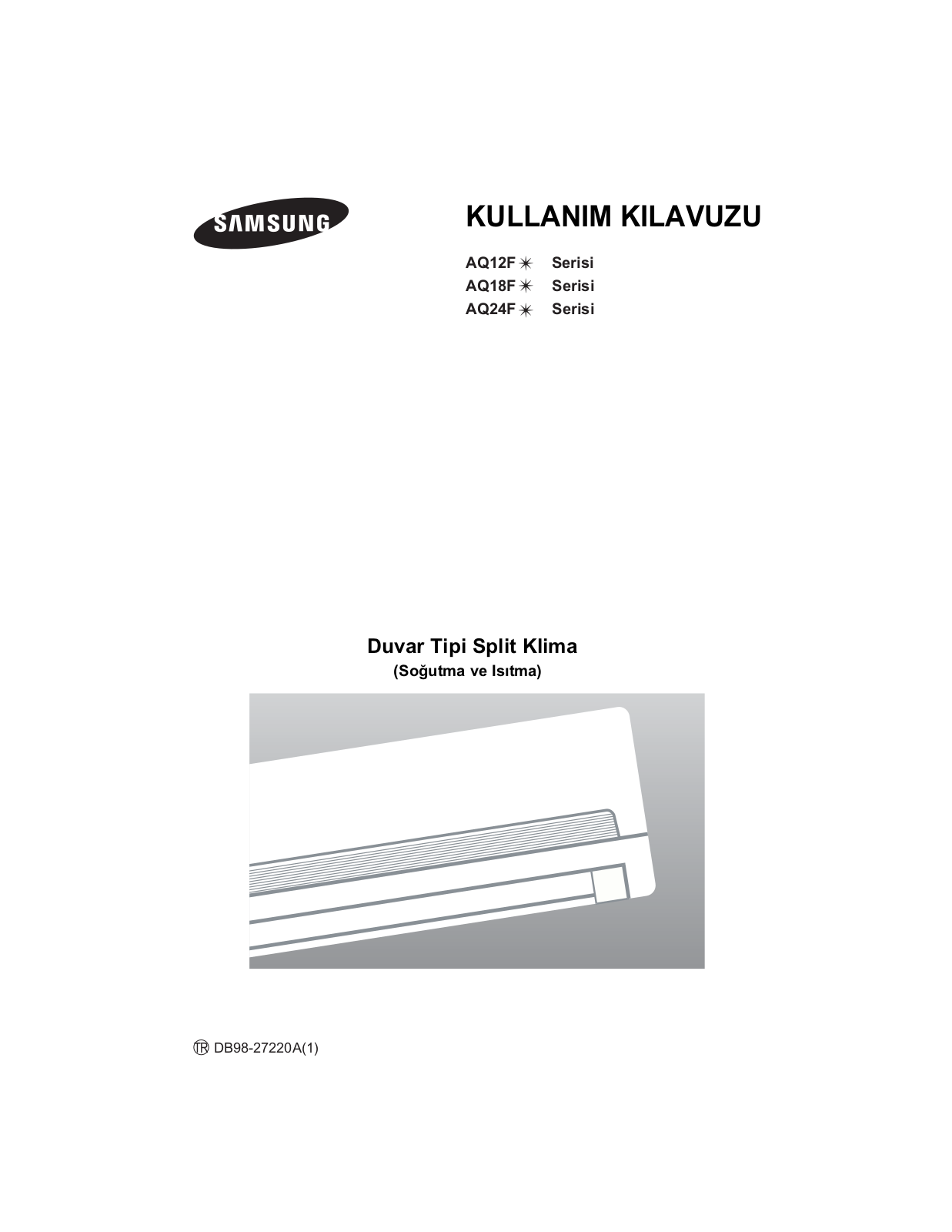 Samsung AQ18FAX, AQ12FAX, AQ24F, AQ18FAN, AQ24FAN User Manual