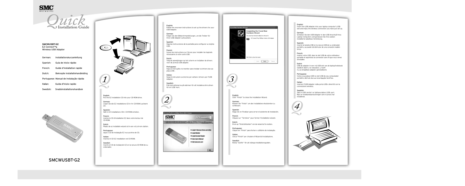 SMC Networks SMCWUSBT-G2 User Manual