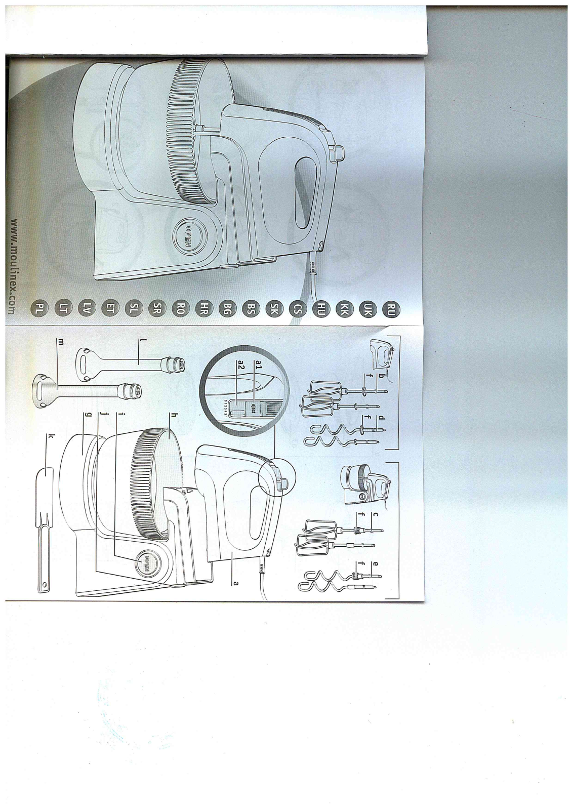 Moulinex HM613130 User Manual