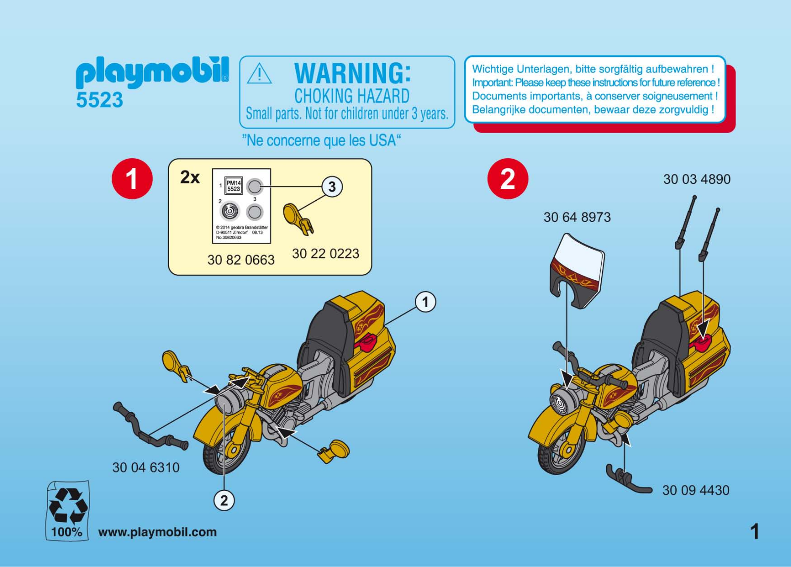 Playmobil 5523 Instructions