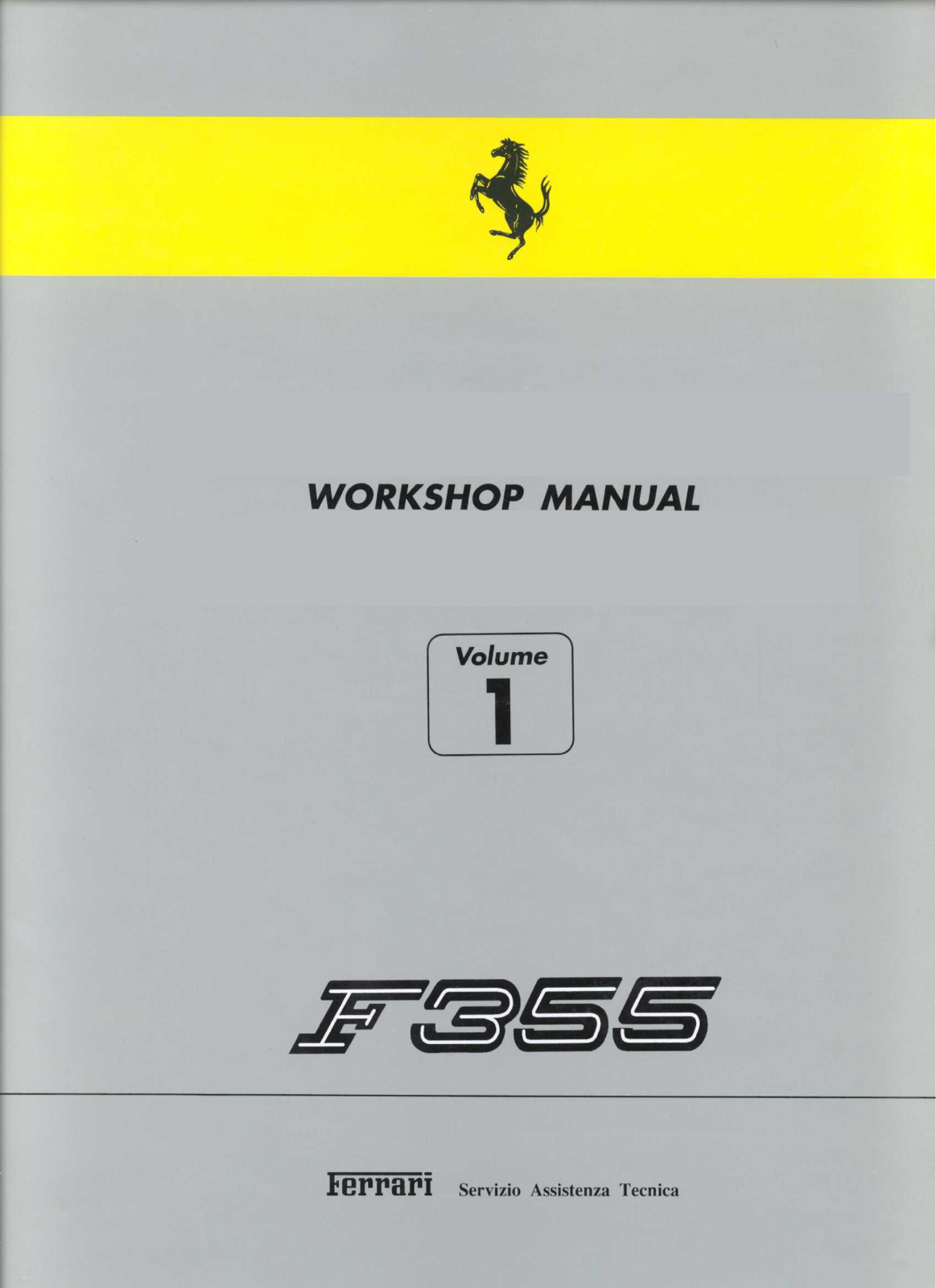 Ferrari F355 User Manual